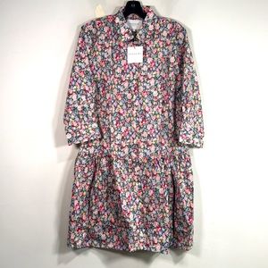 The Shirt by Rochelle Behrens Floral Long Sleeve Dress
